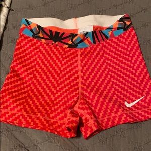 Nike pro shorts- lightly worn